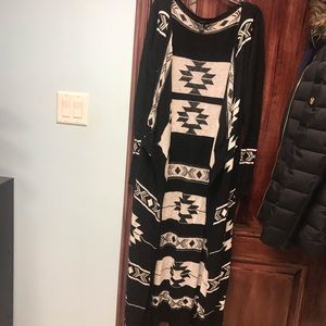 Forever 21 Sweaters - Long maxi tribal cardigan Forever 21 Sweaters - Long maxi tribal cardigan